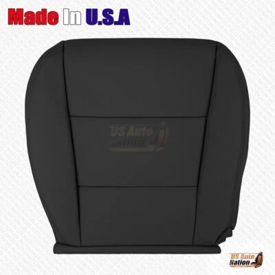 Cubierta de asiento de cuero genuino inferior del conductor negra para Toyota Avalon XLE 2013 2014 Foto 1 de 4