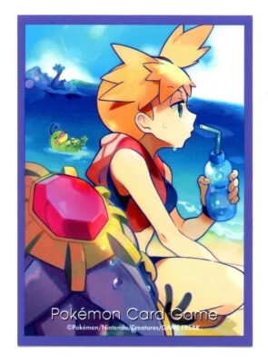 Misty & Starmie Individual Card Sleeve Pokemon Center Japan Original - Image 1 of 2