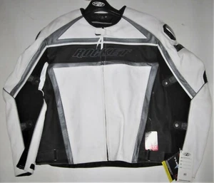 JOE ROCKET Mens SPEEDMASTER MOTORCYCLE Leather JACKET SIZE 46 - Bild 1 von 2