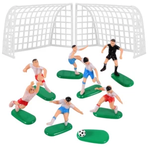 Football Cake Topper Miniature Soccer Figures Decorative Accessories - Picture 1 of 12