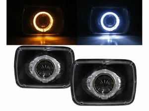 Phoenix 1977-1984 Guide LED Angel-Eye Feux Avant Phare Black for PONTIAC LHD - Foto 1 di 5