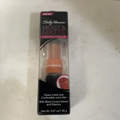 Sally Hansen Moist And Matte Liquid Colour Color Lipstick 6770-40 Shantung - Image 1 of 4