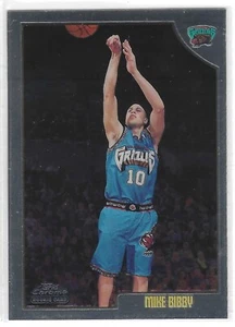 1998-99 Topps Chrome - MIKE BIBBY #196 - Rookie RC - NBA Basketball - Picture 1 of 2