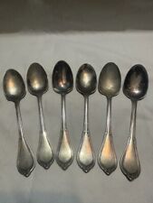 1847 Rogers Bros XII Gothic Set of 6 5 3/4" Spoons Vintage
