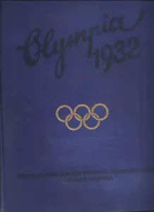OLYMPIADE 1932 Deutsche Ausgabe des Reemtsma Cigarettenfabriken 147 Seiten - Bild 1 von 12