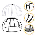 Wire Lampshade Ring Chandelier Cage Pendant Kit Cover Harp Drum Metal Guard