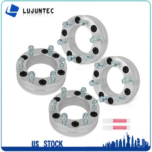 5x5.5 to 6x5.5 (4) Wheel Adapters For Dodge Ram 1500 1994-2001 1/2"-20 108mm CB - Picture 1 of 10
