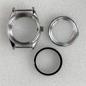 For NH35/36/4R/7S Movement 38MM Stainless steel Transparent Bottom Watch Case - Picture 1 of 12