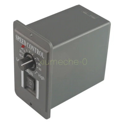 PWM 12V 24V 36V 48V DC Motordrehzahlregler Umschalter 6A Regler NEU - Bild 1 von 4