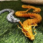 Long Joint Movable Dragon Model Printed Dragon Model  Kids Gifts