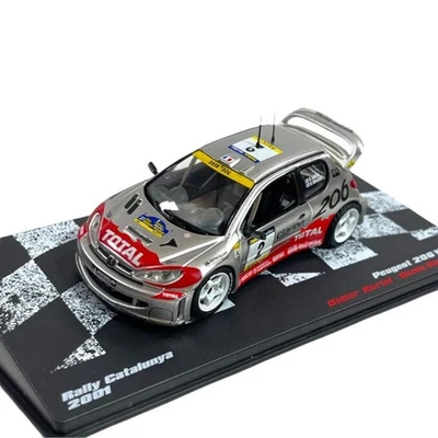 Modellino Auto Rally Ex Magazine DeAgostini 1/43 Peugeot 206 WRC Rally Catalu... - Immagine 1 di 4