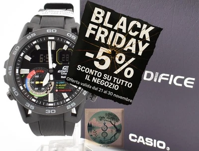 Orologio da polso CASIO Edifice Sospensione ECB-40MP-1AEF Recing Nero Bluetooth - Immagine 1 di 4