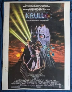 Krull Vintage Original Movie Poster 30”x40” Heavy Stock Poster Paper 1983 - Bild 1 von 7