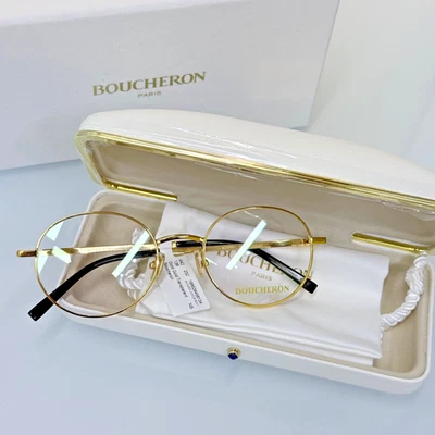 Marco de gafas dorado Boucheron Paris BC0055O Foto 1 de 4