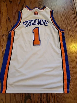 Футболка Adidas Amare Stoudemire New York Knicks молодежный размер большой баскетбол NBA  - Изображение 1 из 4