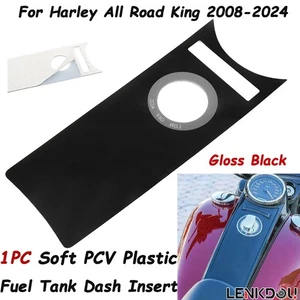 Fuel Tank Dash Console Dash Insert For Harley All Road King Models 2008-2024 - Picture 1 of 12