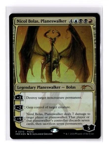 MTG - Nicol Bolas, Planeswalker - Unique and Miscellaneous Promos - FOIL - P0010 - Picture 1 of 2