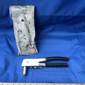 Vintage Sears Craftsman resistente rivettatrice pop rivetto pistola strumento manuale con custodia - Foto 1 di 4