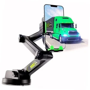Phone Mount for Truck Phone Holder for Truck - Heavy Duty Super Suction Green - Picture 1 of 7