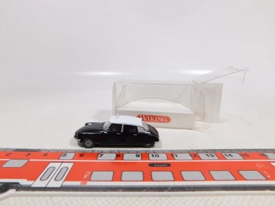 Wiking H0 1:87 Modello Auto Automobil Citroen ID 19 Taxi Mint Box #EE972-0,5 - Immagine 1 di 4