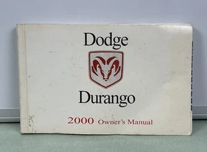 2000 Dodge Durango Owner's Manual Original OEM Book Auto Car - Foto 1 di 6