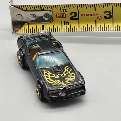 Coche Hong Kong Vintage Hot Wheels Hot Bird Black Firebird Trans Am T-Top 1977 Foto 1 de 4
