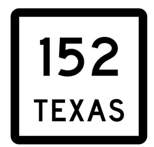 Texas State Highway 152 Sticker Decal Highway Sign Road Sign R2451 - Picture 1 of 1