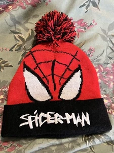 Marvel Spiderman Bobble Hat, Medium/Large Boys - Picture 1 of 8