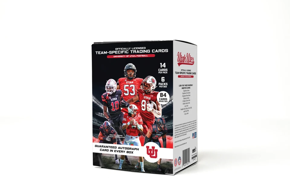 2024 ONIT ATHLETE Utah Utes Football (Pick A Card) - Image 1 of 1