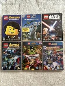 Lego DVD Bundle X 6 TV Series, Movie, Childrens Animated, Family, Action (3) - Imagen 1 de 5