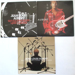 JEAN-LOUIS AUBERT - 3 CD SINGLES PROMO PORT COMPRIS - Picture 1 of 2