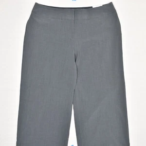 NEW Lane Bryant Women Polyester Gray Size 22R The Allie Wide Leg Dress Pants - Picture 1 of 8