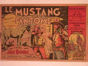 COQ HARDI MAGAZINE N°27 JIM BOUM LE MUSTANG FANTOME de MARIJAC (1947) - Bild 1 von 1