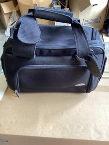 Samsonite Carry On Overnight Bag Luggage Black 17” x 12” No Strap - Picture 1 of 12