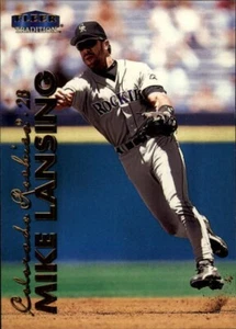 1999 Fleer Tradition Baseball Card #123 Mike Lansing - Picture 1 of 2