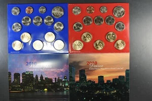 2010 P&D Uncirculated US Mint Set P&D 28 coins UN-OPENED MINT BOX - Picture 1 of 3