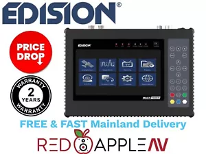 Edision Multi-Finder DVB-S/C/T2 H.265 / HEVC Pro Meter & CCTV Tester All In One - Picture 1 of 6