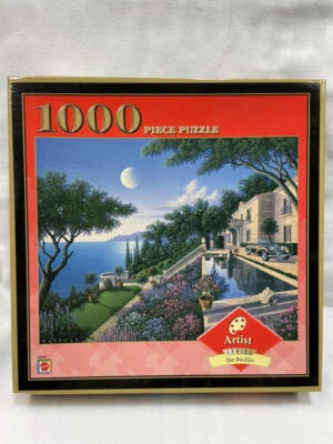 Rompecabezas VILLA CAPULET Jim Buckles Artist Series 1000 piezas 2000 Mattel Foto 1 de 4