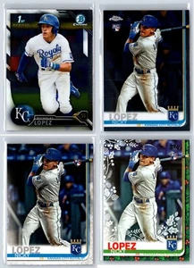 Lot 4 Nicky Lopez RC Rookie 1st Bowman Topps Chrome Chicago White Sox Royals - Picture 1 of 10