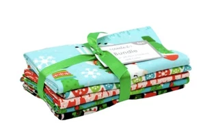 Create It 18"x21" Precut Sewing & Craft Fabric Bundle, Holiday Llama, 5 Pk - Picture 1 of 1