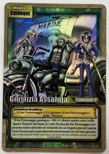 ONE PIECE~TCG~GIUSTIZIA ASSOLUTA~JO-W01~HOLO~NM~ITA~BANDAI~2005 - Picture 1 of 2