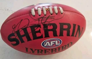 Marcus Bontempelli Signed Afl Leather Sherrin Football Footscray Bulldogs COA - Bild 1 von 7