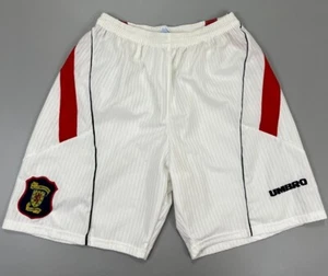 VINTAGE SCOTLAND NATIONAL TEAM SHORTS 1996-1998 HOME UMBRO SIZE L Large - Picture 1 of 6