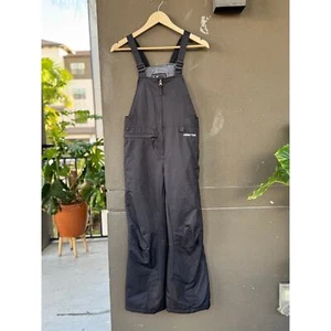 Arctix Kids Insulated Snow Bib Overalls Black Medium 5K Water & Wind Resistant - Picture 1 of 8