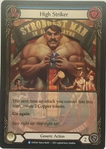 Lámina de arte extendida High Striker (azul). F&B Everfest primera edición - Imagen 1 de 1