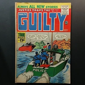Cómic Justice Traps the Guilty Headline 1955 #77 - Imagen 1 de 3