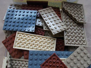 LEGO MIXED BASE PLATE PACKS STAR WARS INDIANA HOBBIT PICK 10 15 OR 20 PLATES NEW - Picture 1 of 8