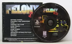 Sony PlayStation 1 PS1 solo disco TESTATO Felony 11-79 - Foto 1 di 1