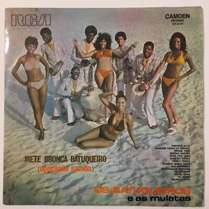 Os Batuqueiros E As Mulatas Mete Bronca Operacao Samba Vinyl LP Record Brazil - Picture 1 of 5