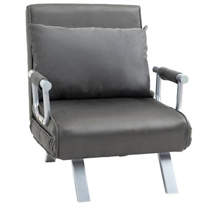 5 Position Futon Sofa Lounger Couch Folding Convertible Bed Sleeper Chair Chaise - Picture 1 of 11